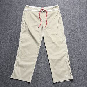 Roxy Quiksilver Nylon Pants Women's Size 11 Khaki Beige Stretch